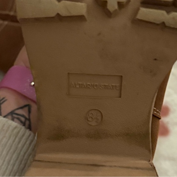 Brown Women's Long Boots Altar’d State - Picture 3 of 8